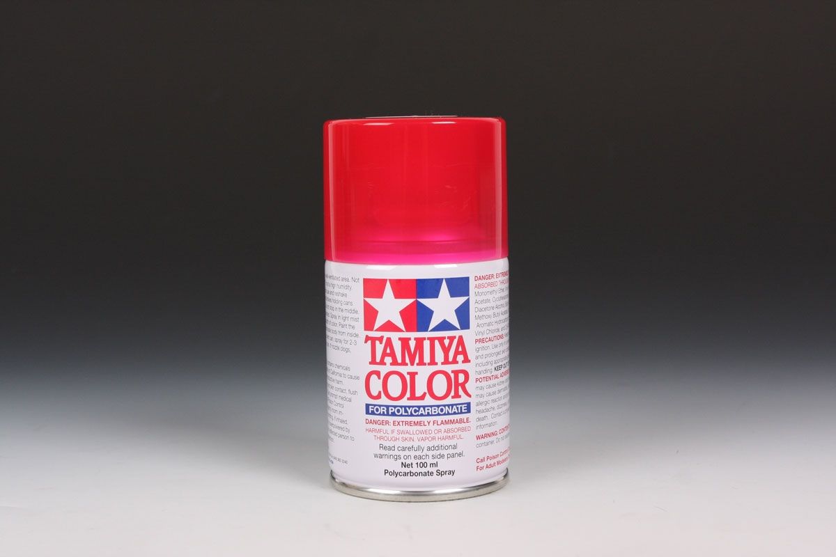 Tamiya PS-37 Translucent Red 100ml Spray Can