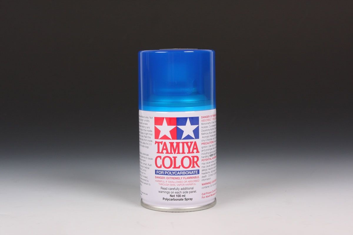 Tamiya PS-39 Translucent Light Blue 100ml Spray Can - Click Image to Close