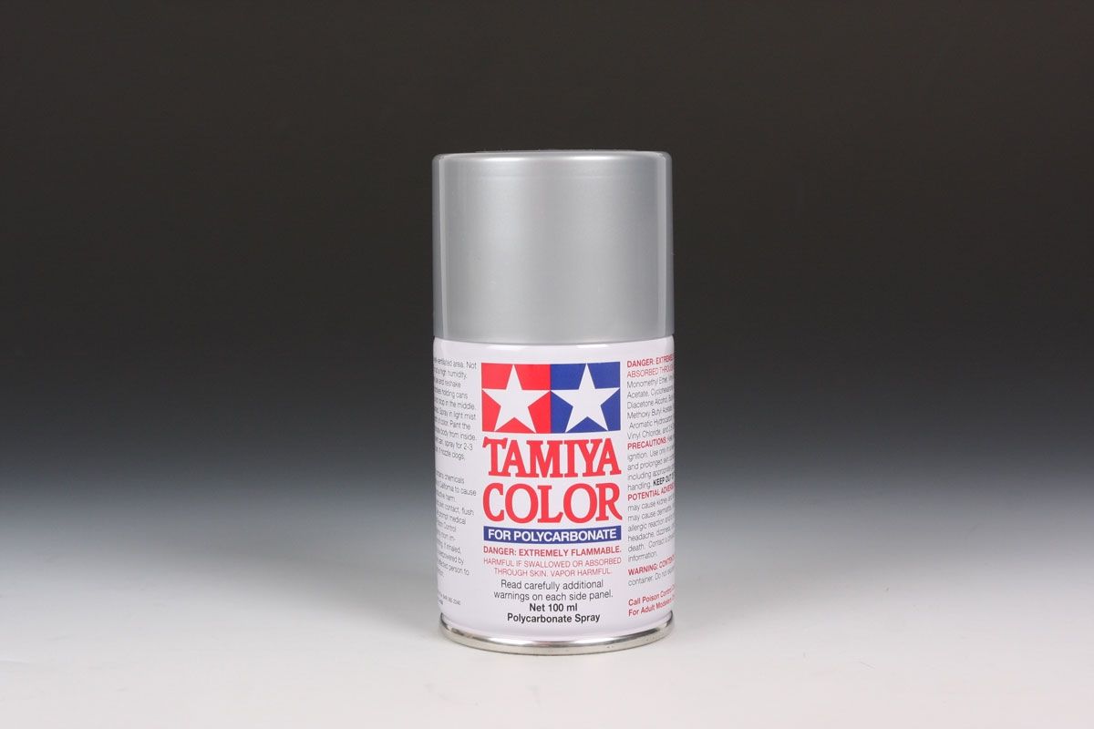 Tamiya PS-48 Semi-Gloss Silver Aluminum 100ml Spray Can