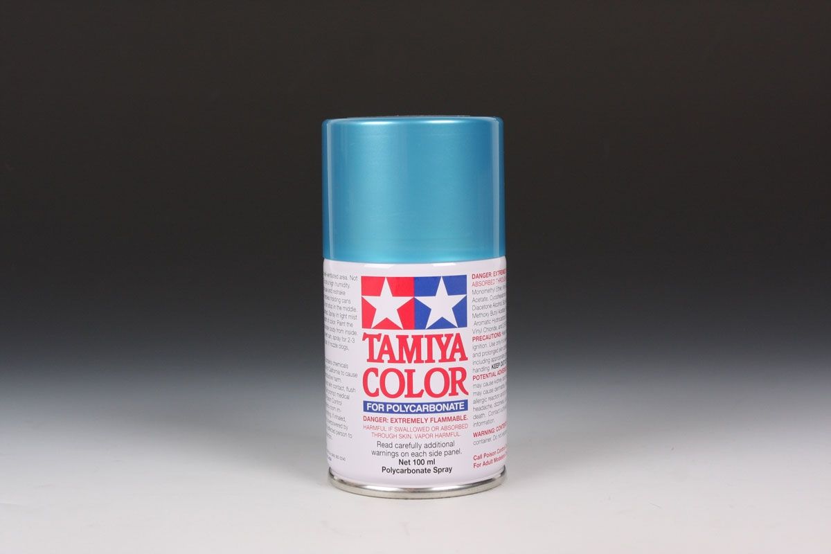 Tamiya PS-49 Sky Blue Anodized Aluminum 100ml Spray Can - Click Image to Close