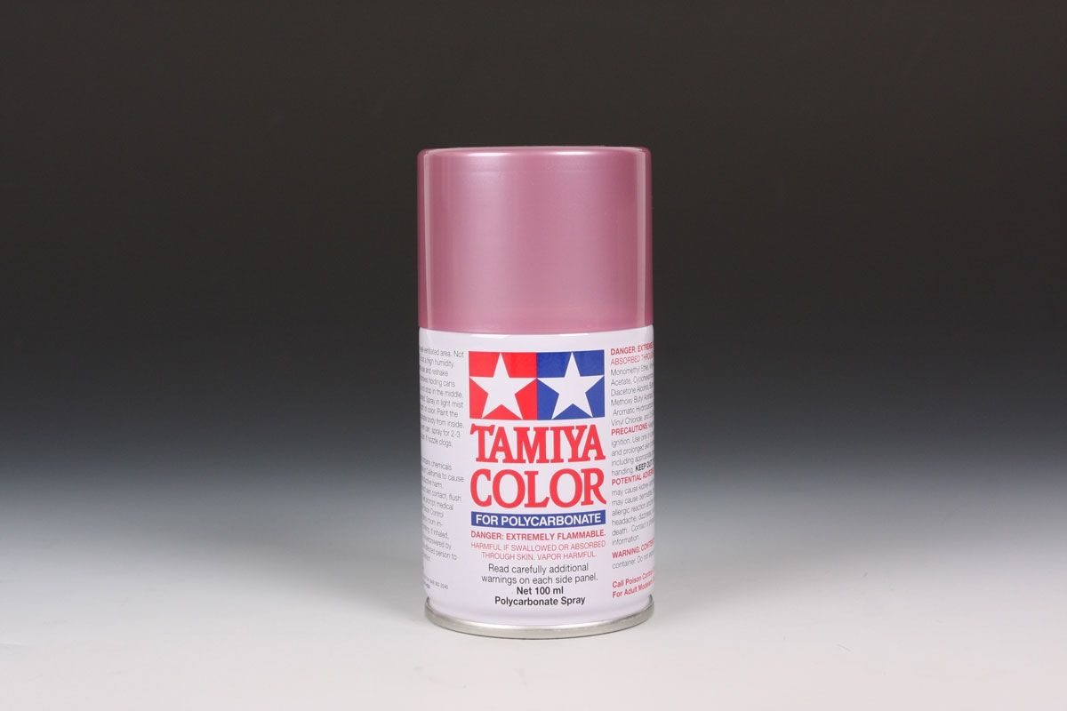 Tamiya PS-50 Sparkle Pink Anodized Aluminum 100ml Spray Can - Click Image to Close