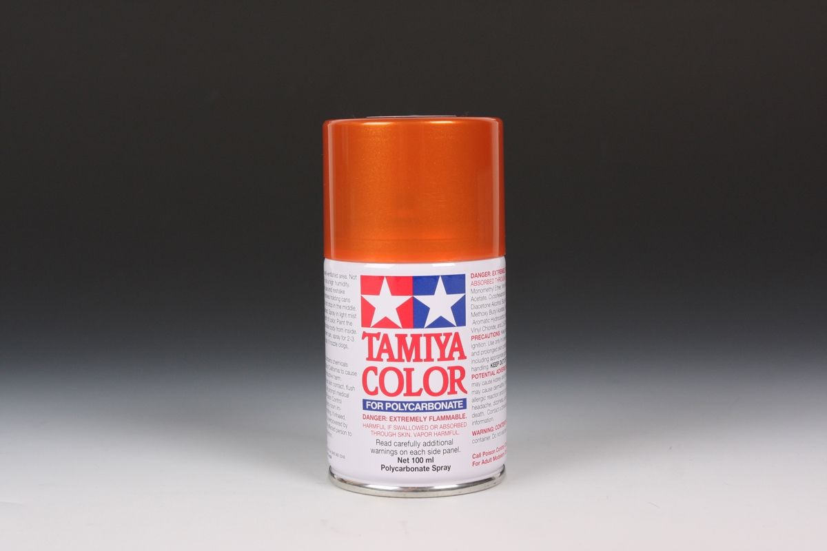 Tamiya PS-61 Metallic Orange 100ml Spray Can - Click Image to Close