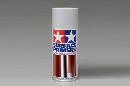 Tamiya Surface Primer L - Gray - 180ml Spray Can