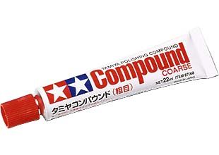 Tamiya Polishing Compound Coarse - Click Image to Close