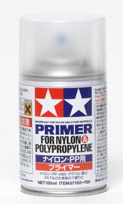 Tamiya Primer for Nylon and Polypropylene - 100ml Spray Can