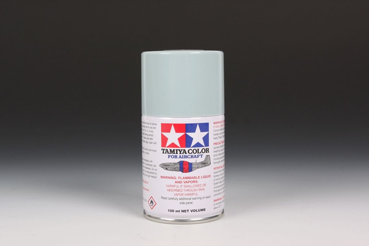 Tamiya Light Blue 100ml Spray Can - Click Image to Close