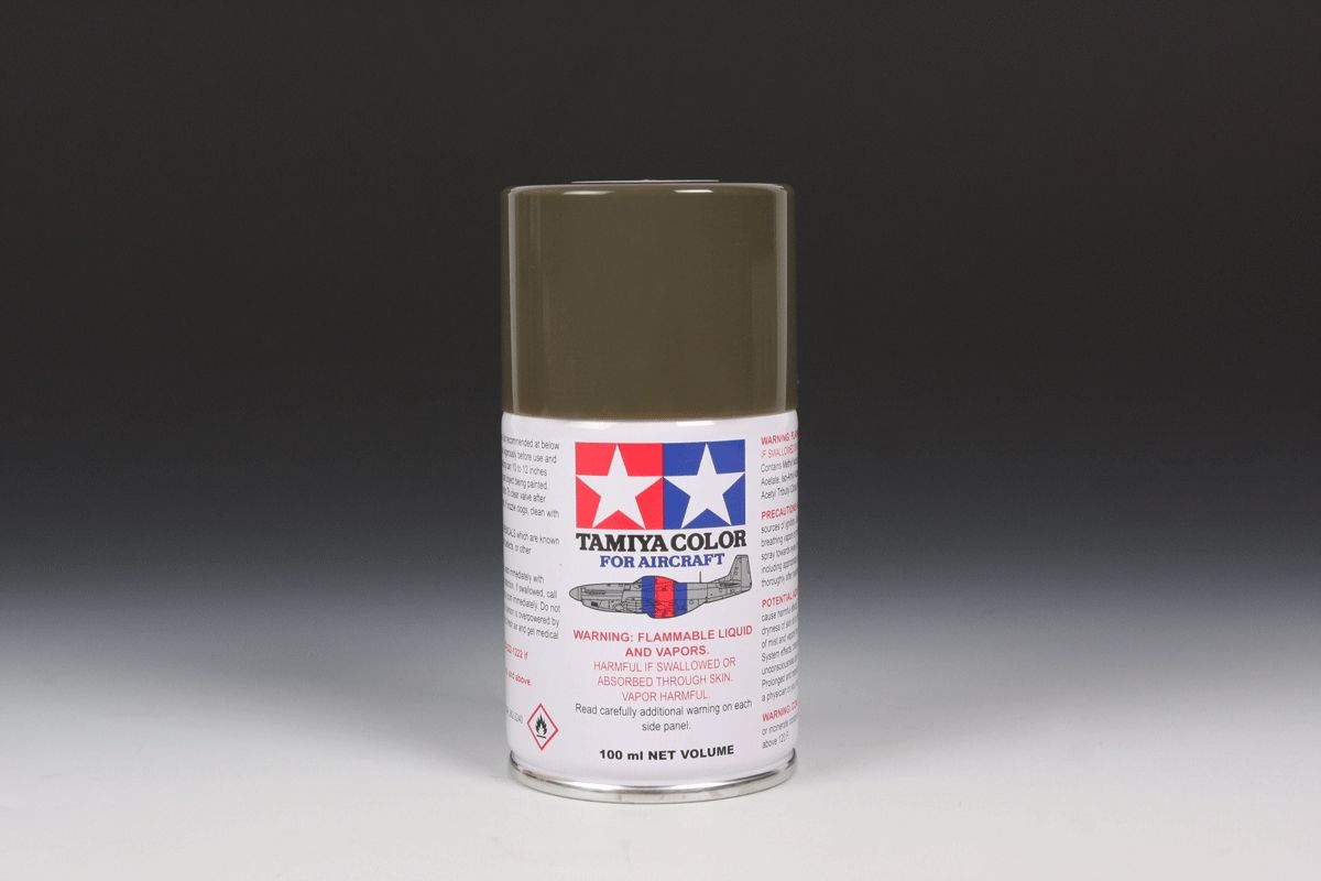 Tamiya Olive Drab 100ml Spray Can (USAF)