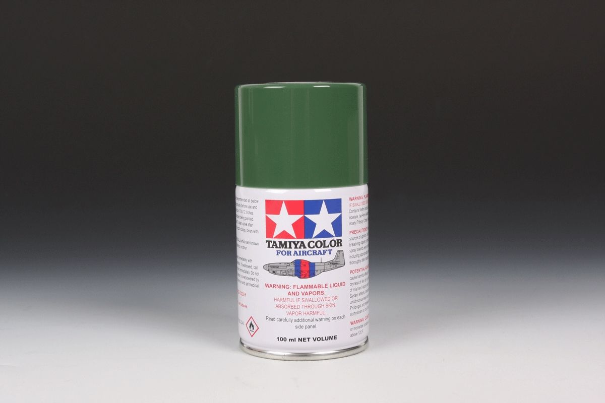 Tamiya Dark Green 100ml Spray Can (RAF)