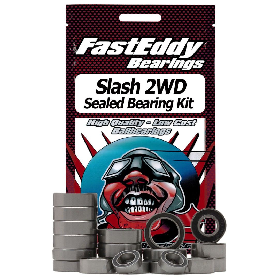 Fast Eddy Traxxas Slash VXL (2WD) SC Truck Sealed Bearing Kit - Click Image to Close