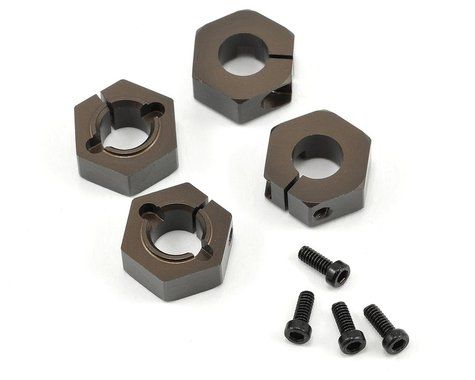 Tekno 12mm Aluminum Hex Adapters for M6 Driveshafts