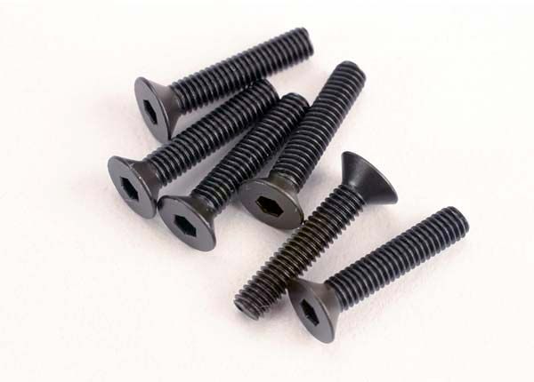 Traxxas 3X15mm Flat Head Machine Screw (6)