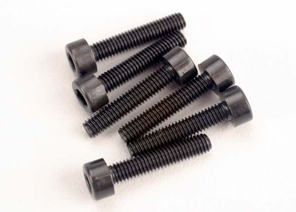 Traxxas 3x15mm Cap Head Hex Screw (6) - Click Image to Close