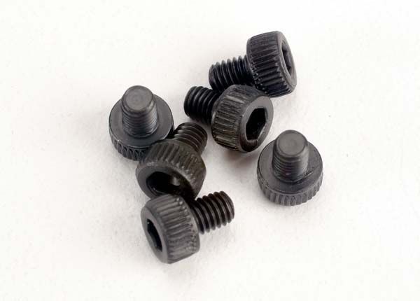 Traxxas Screws, 3x4mm cap-head machine (6) - Click Image to Close