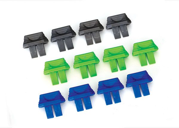 Traxxas Battery charge indicators (green (4), blue (4), grey (4)