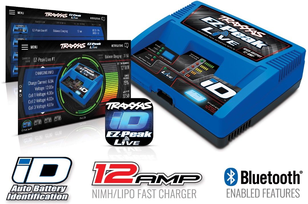 Traxxas EZ-Peak Live 100W 12A NiMH/LiPo