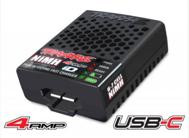 Traxxas USB-C NiMH-Only Charger, 40W with iD