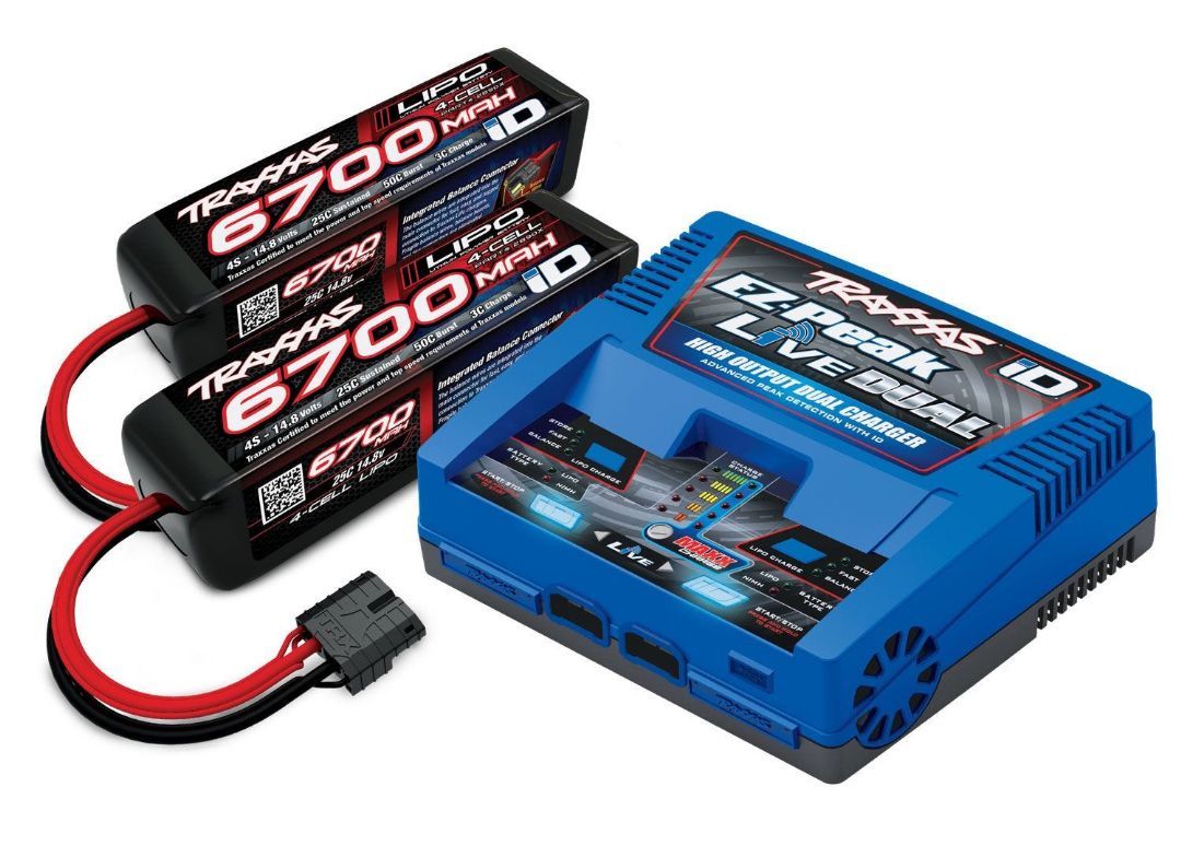 Traxxas EZ-Peak Live Dual 200W Multi-Chemistry Battery Charger