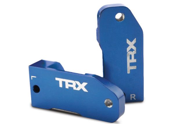 Traxxas L/R Blue Aluminum 30 Degree Caster Blocks