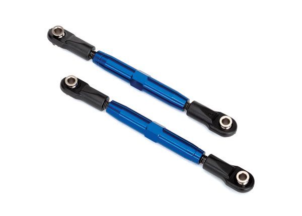 Traxxas Camber links, front (TUBES blue-anodized, 7075-T6 - Click Image to Close