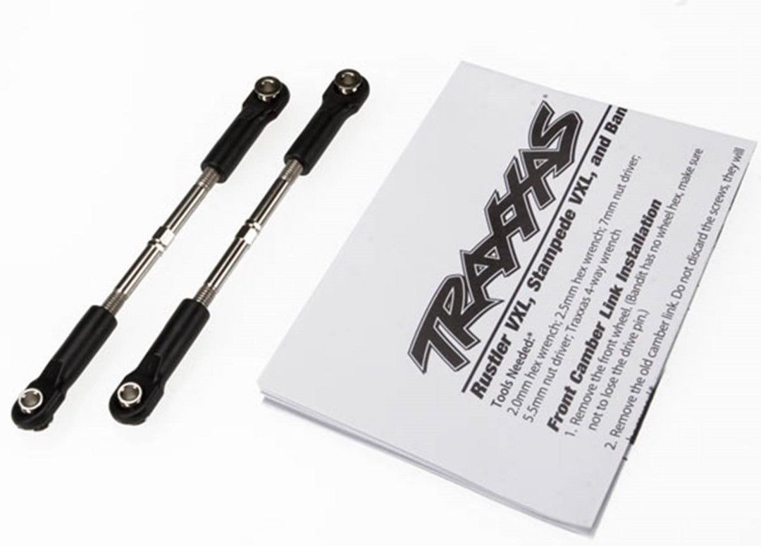 Traxxas Turnbuckles, Toe Link, 61mm (96mm c to c) (2) assembled