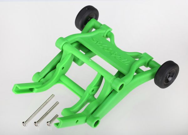 Traxxas Wheelie Bar Assembly (Green) (Grave Digger)