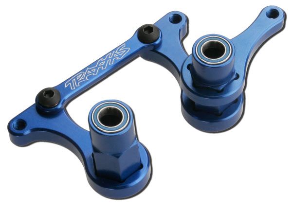 Traxxas T6 Aluminum Steering Bellcrank, Drag Link & 5x8mm Ball - Click Image to Close