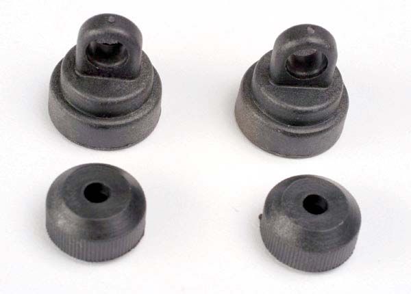 Traxxas Shock Caps (2)/ Shock Bottoms (2)