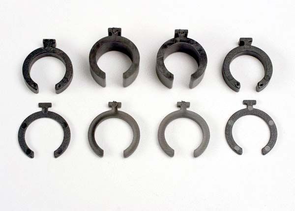 Traxxas Spring Pre-load Spacers: 1mm (4)/ 2mm (2)/ 4mm (2)/ 8mm