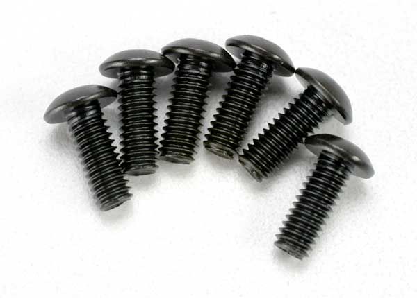 Traxxas 4x12mm Button Head Hex Screw (6) - Click Image to Close