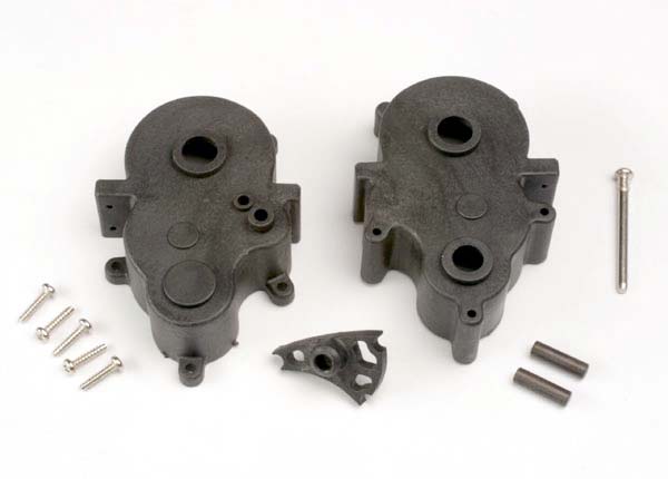 Gearbox Halves With Screws