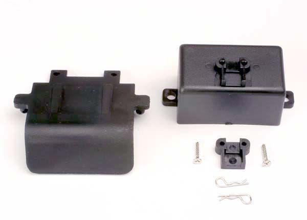 Traxxas Bumper (Rear)/ Battery Box/ Body Clips (2),