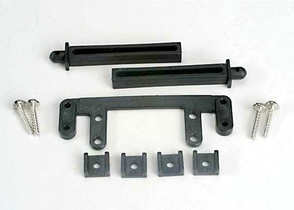 Traxxas Rear Body Mount Base/ Rear Body Mounting Posts (2) - Click Image to Close