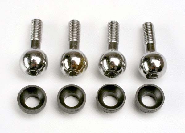 Traxxas Pivot Balls (4)/ Pivot Ball Cap Bushings (4)