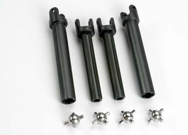 Traxxas Heavy-Duty Driveshaft (2) (EMX, TMX, TMX2.5) - Click Image to Close