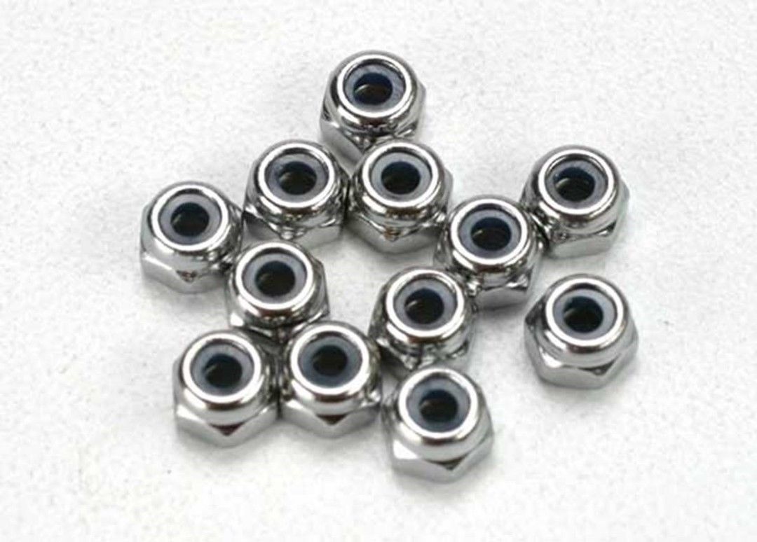 Traxxas 2.5mm Nylon Locknuts (12)