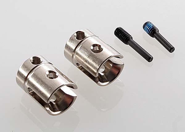 Traxxas Drive Cups (2) (Attaches To 5mm Trans Output Shaft)/Scre