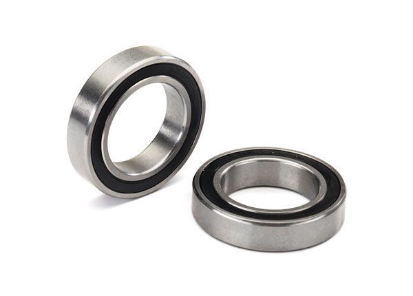 Traxxas Ball Bearing, Black Rubber Sealed (20x32x7mm) (2)