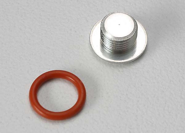 Traxxas End Cap, Carburetor Body/ 6.2x1.2mm O-Ring/ (1-Each) (Tr - Click Image to Close