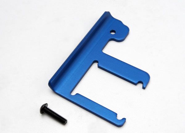 Traxxas Chassis Brace, Revo (3mm 6061-T6 Aluminum) (Blue-Anodize