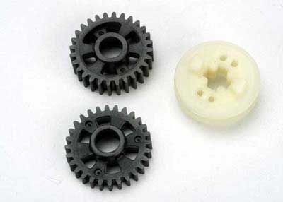 Traxxas Output Gears, Forward & Reverse/ Drive Dog Carrier - Click Image to Close