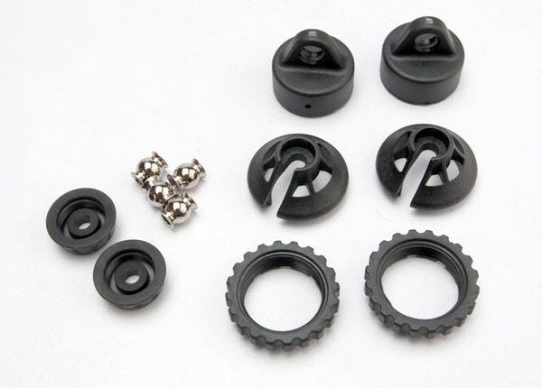 Traxxas GTR Shock Caps And Spring Retainers