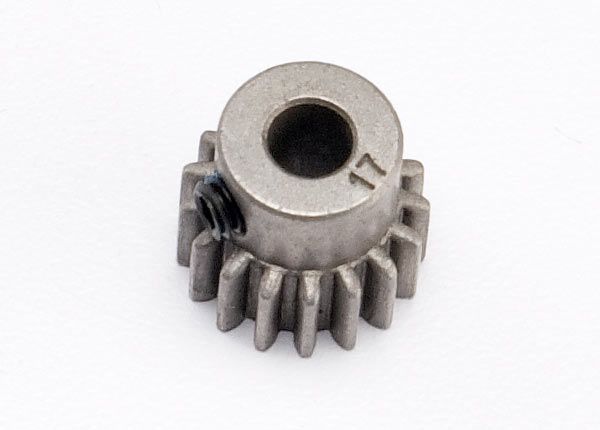 Traxxas Gear, 17-T Pinion 0.8 metric pitch - Click Image to Close