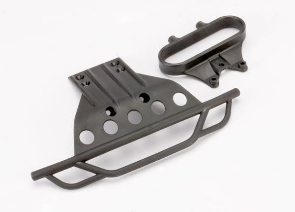 Traxxas Front Bumper w/Mount (Black) for Slash 2WD