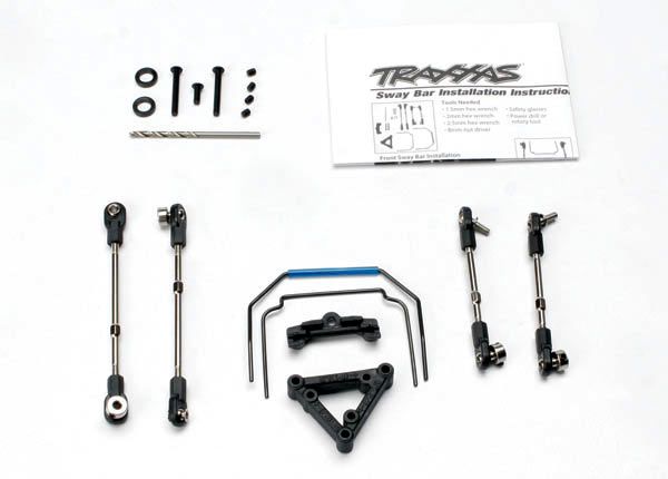 Traxxas Front and Rear Sway Bar Set (Slayer) - Click Image to Close