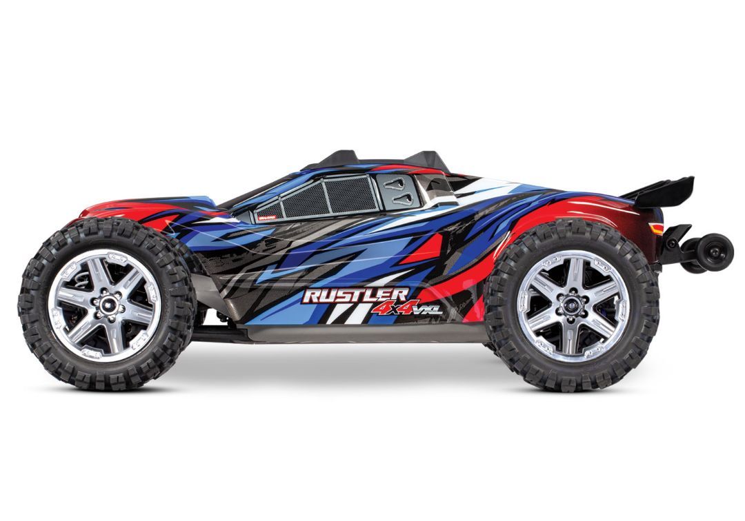 Traxxas Rustler VXL Brushless 1/10 RTR 4x4 Stadium Truck - Red