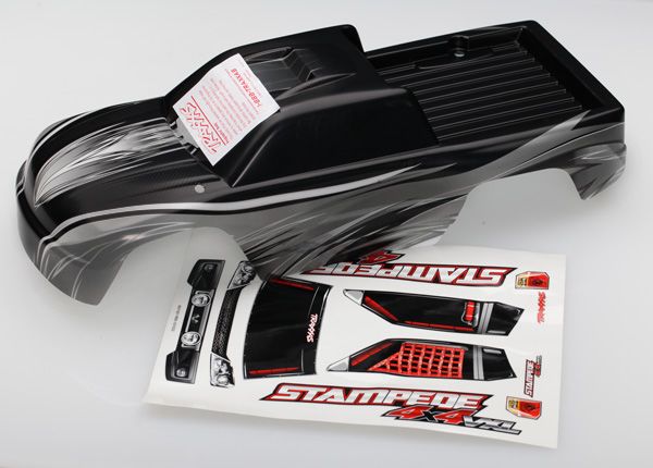 Traxxas ProGraphix Stampede 4X4 Body w/Decal Sheet