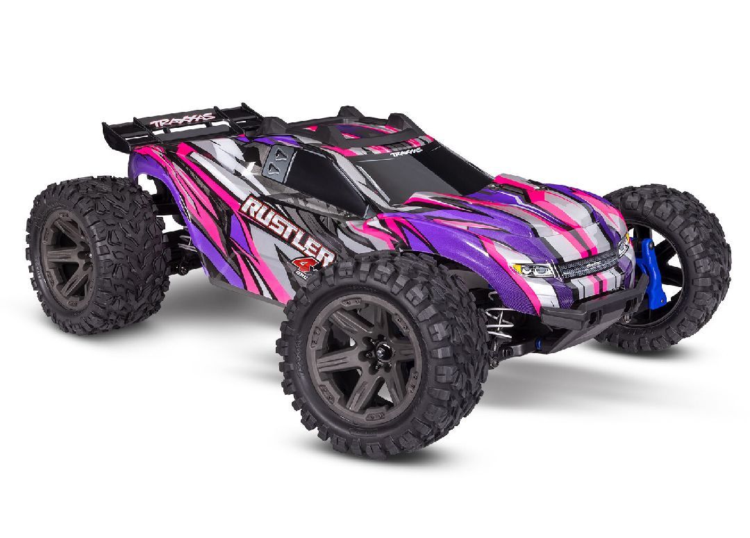 Traxxas 1/10 Scale Rustler 4X4 BL-2s Brushless Stadium Truck RTR