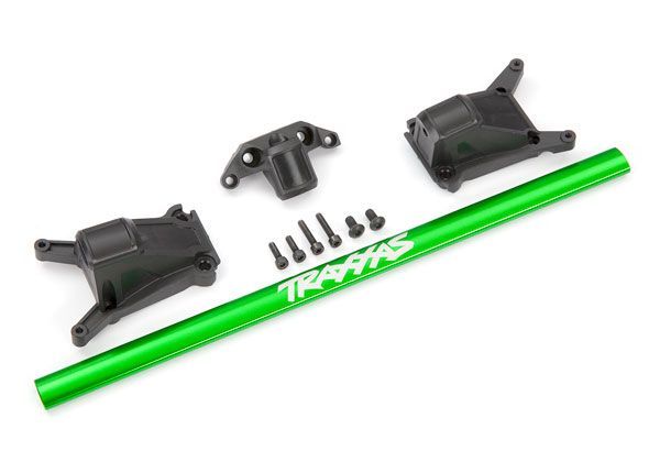 Traxxas Chassis Brace Kit, Green (fits Rustler 4X4 or Slash 4X4