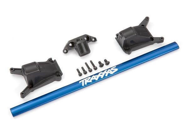 Traxxas Chassis Brace Kit, Blue (fits Rustler 4X4 or Slash 4X4 m - Click Image to Close