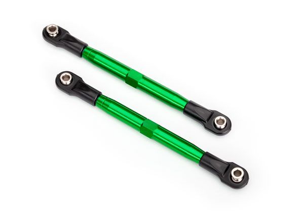 Traxxas Toe Links (TUBES green-anodized, 7075-T6 aluminum